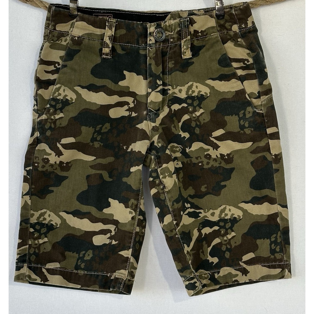 VOLCOM Camouflage SHORTS Kid's Boy's Sz 10 Slim